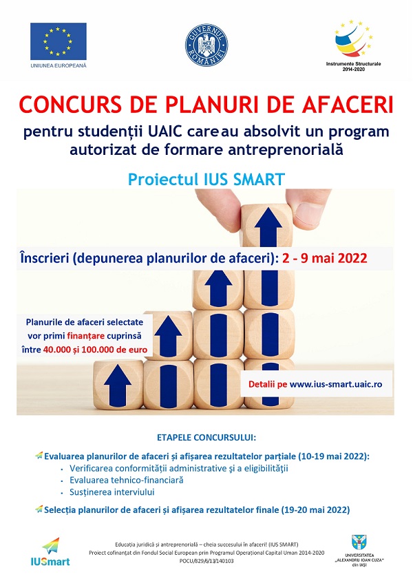 Concurs plan de afaceri- proiect IUSSMART
